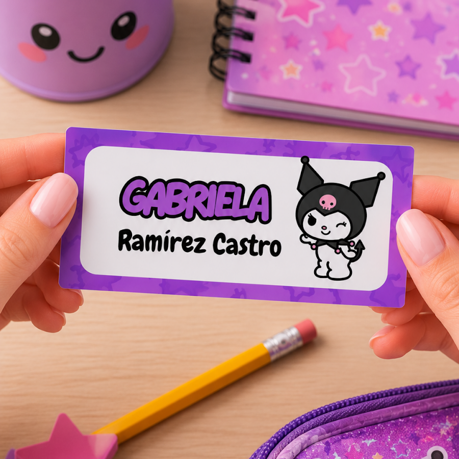Etiquetas Escolares